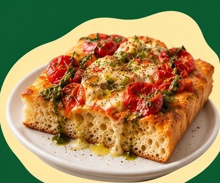 Loaded Focaccia Pizza